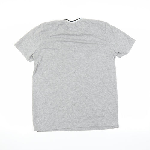 Boohoo Man Womens Grey   Basic T-Shirt Size S