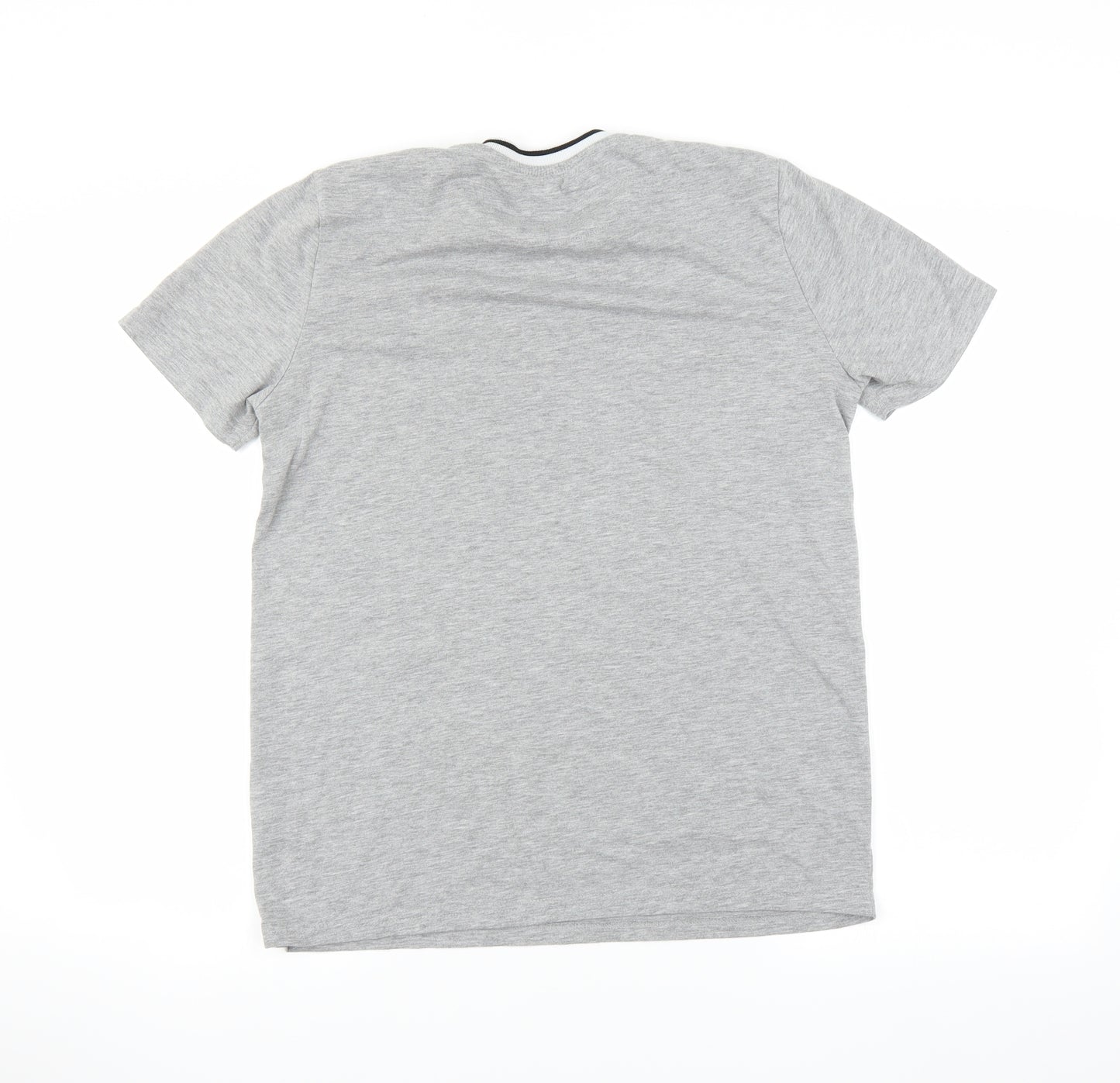 Boohoo Man Womens Grey   Basic T-Shirt Size S