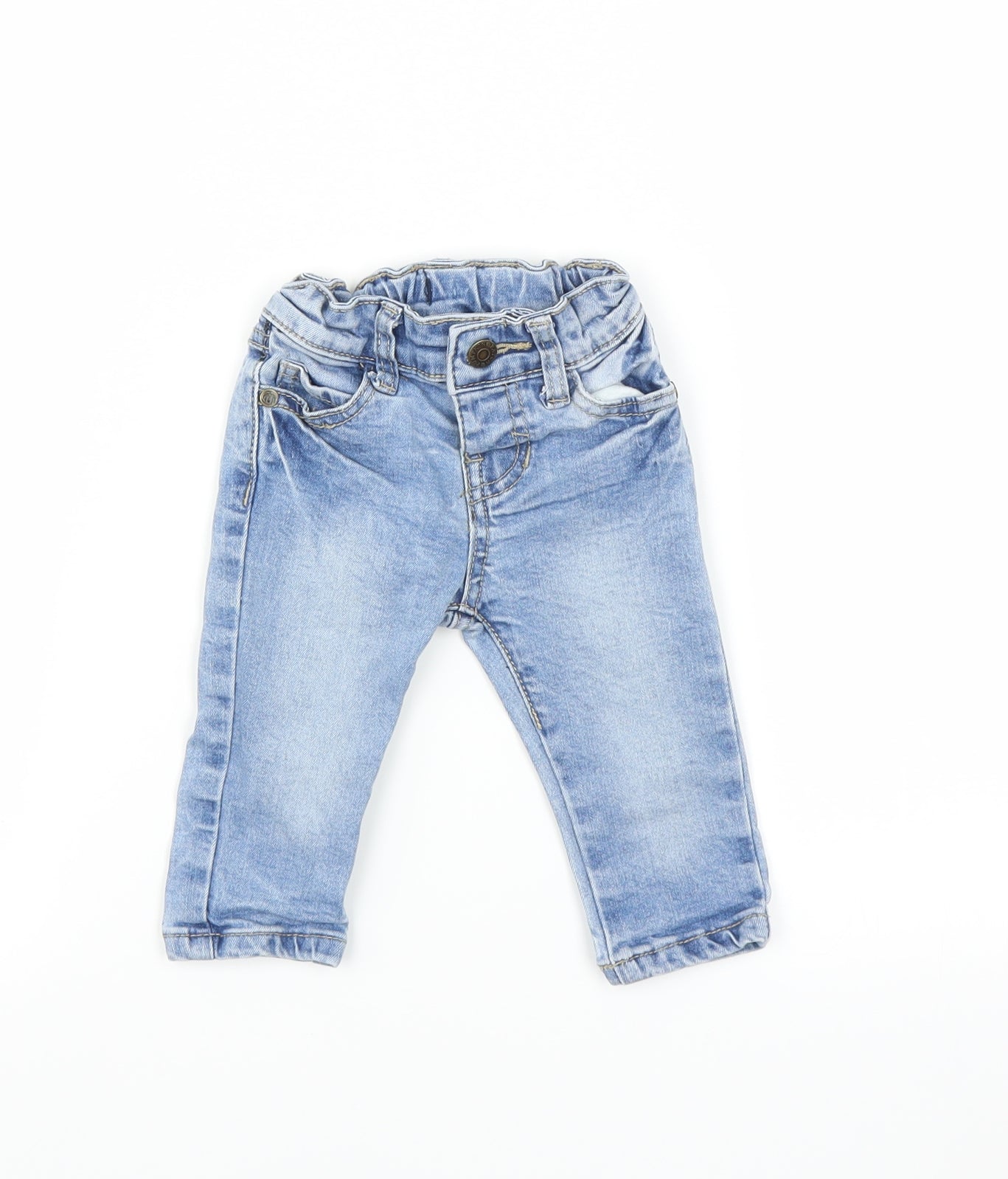 Pumpkin Patch Girls Blue    Jeans Size 3-6 Months