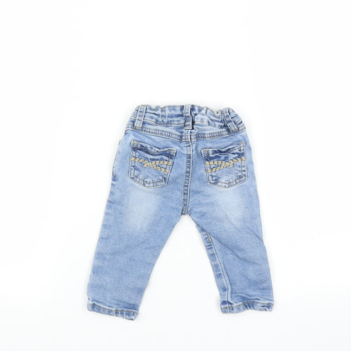 Pumpkin Patch Girls Blue    Jeans Size 3-6 Months