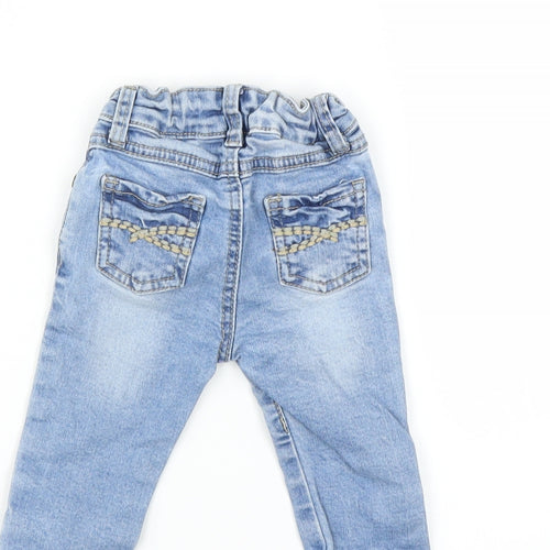 Pumpkin Patch Girls Blue    Jeans Size 3-6 Months