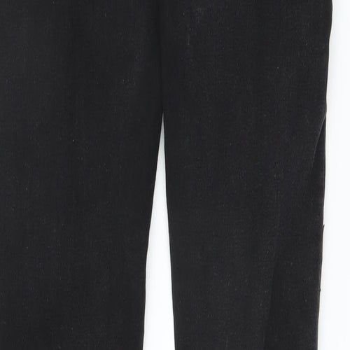 S Womens Black  Denim Skinny Jeans Size 26 in L28 in - TIE SIDED DETAIL