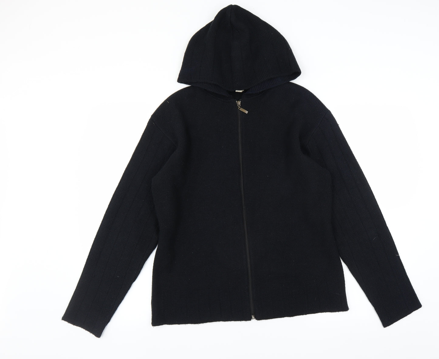 Republic Womens Blue   Full Zip Hoodie Size M