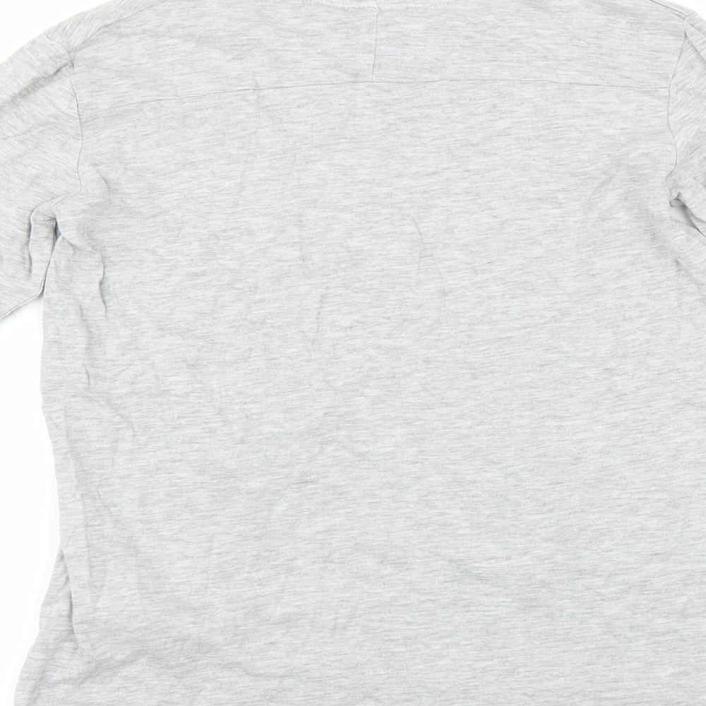 Zara Girls Grey   Basic T-Shirt Size 8 Years