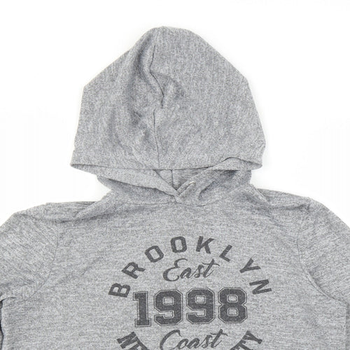 New Look Girls Grey   Pullover Hoodie Size 14-15 Years  - Brooklyn NYC
