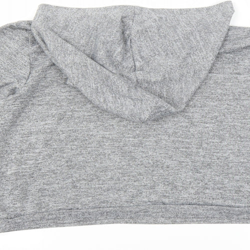 New Look Girls Grey   Pullover Hoodie Size 14-15 Years  - Brooklyn NYC