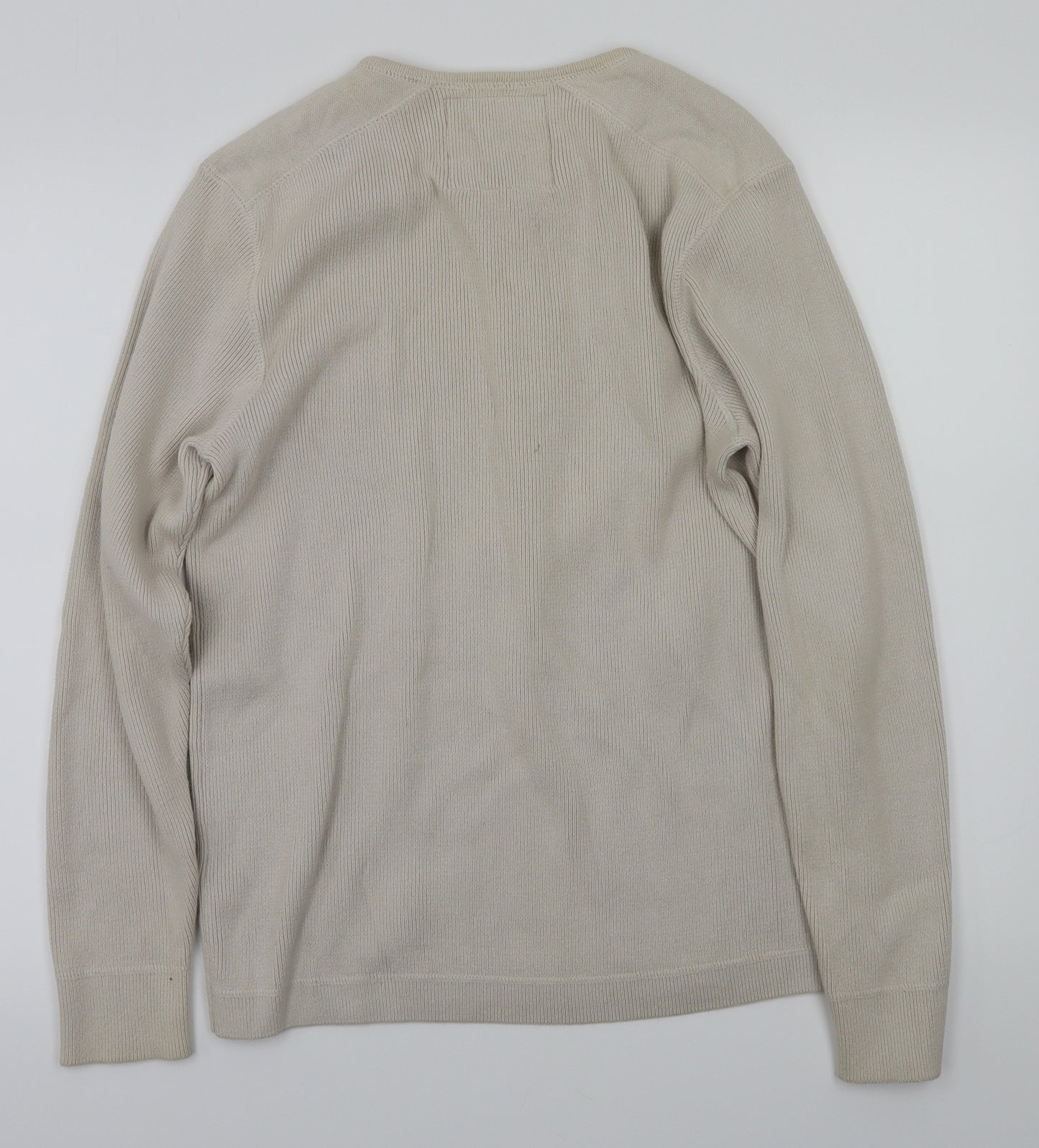 H&M Womens Beige   Pullover Jumper Size M