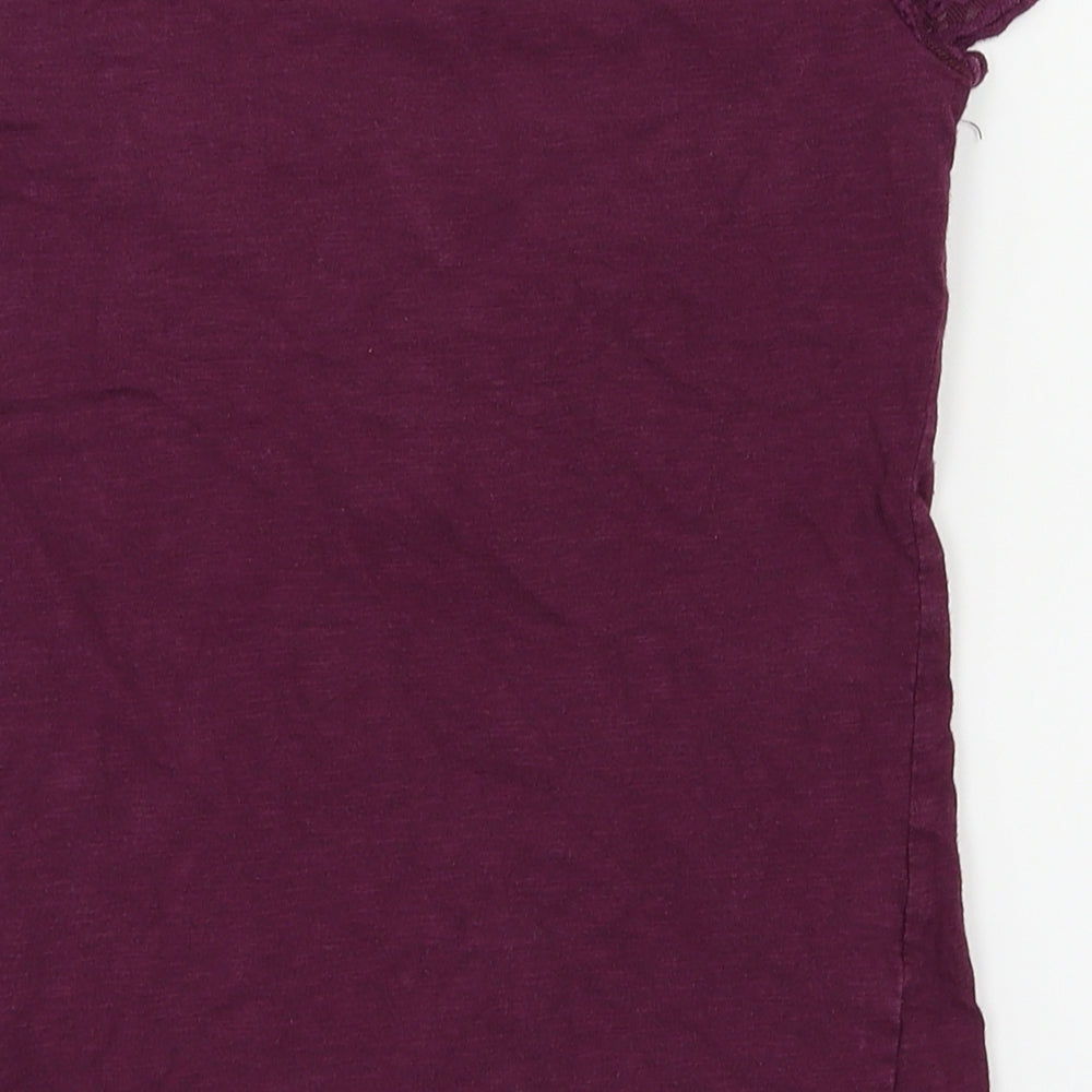 F&F Girls Purple   Pullover T-Shirt Size 8-9 Years