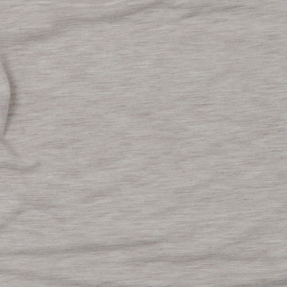 F&F Girls Beige Animal Print  Basic T-Shirt Size 7 Years