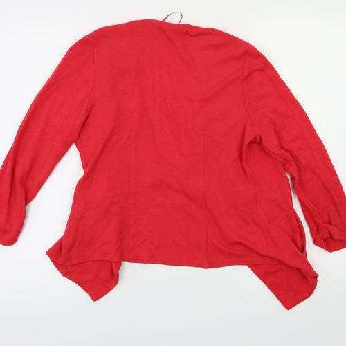 Wallis Womens Red   Cardigan Jumper Size S