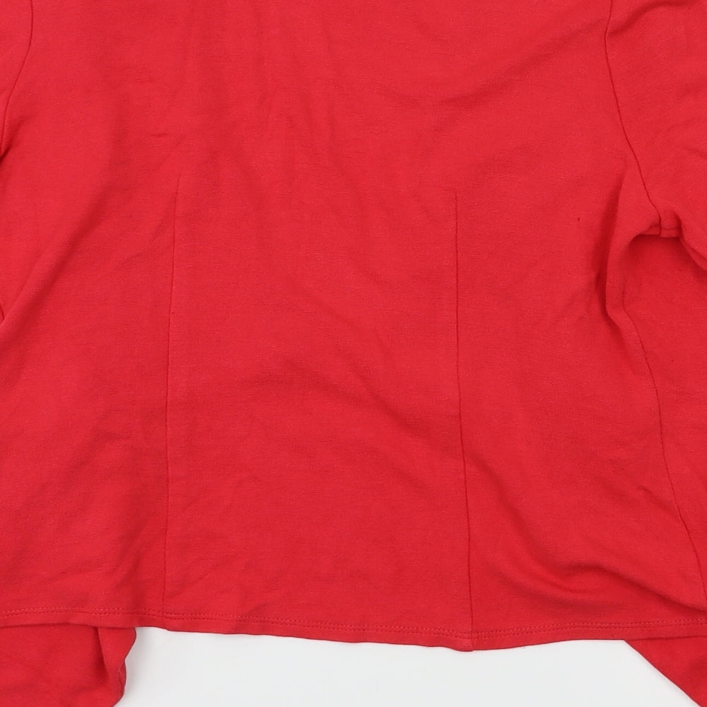 Wallis Womens Red   Cardigan Jumper Size S