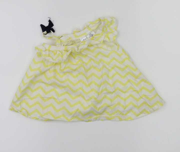 Lydia jane Yellow Animal Print Fit & Flare Size 12-18 Months
