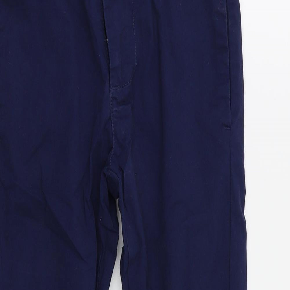 Preworn Boys Blue   Chino Trousers Size 6 Years