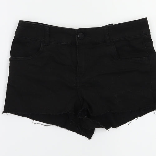 Preworn Womens Black   Hot Pants Shorts Size 4