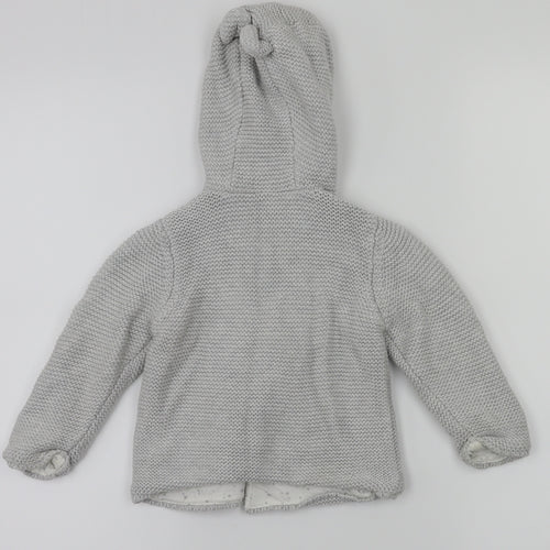 m&s  Grey   Basic Jacket Coat Size 12-18 Months