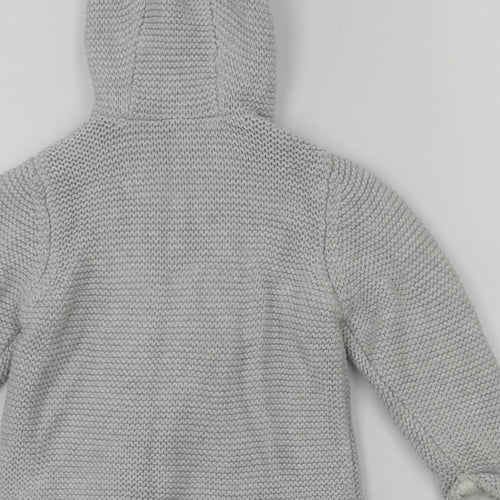 m&s  Grey   Basic Jacket Coat Size 12-18 Months