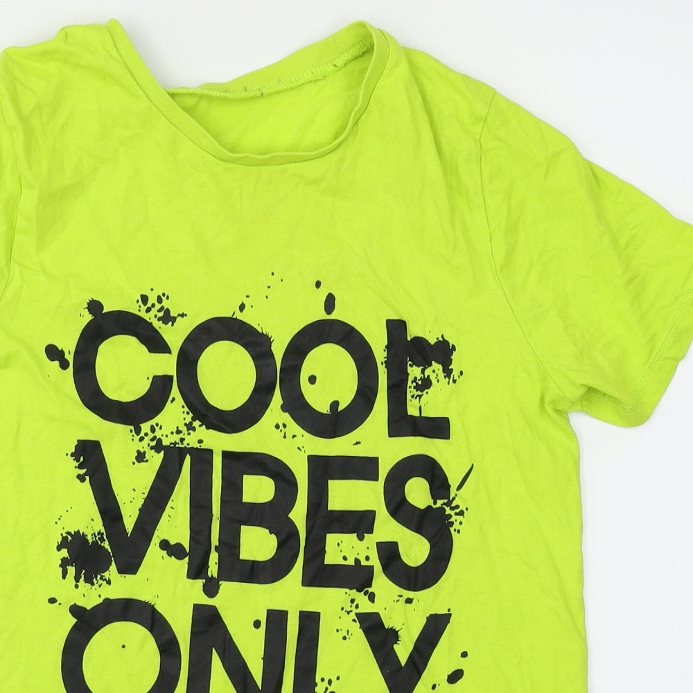 George Boys Green   Basic T-Shirt Size 12-13 Years