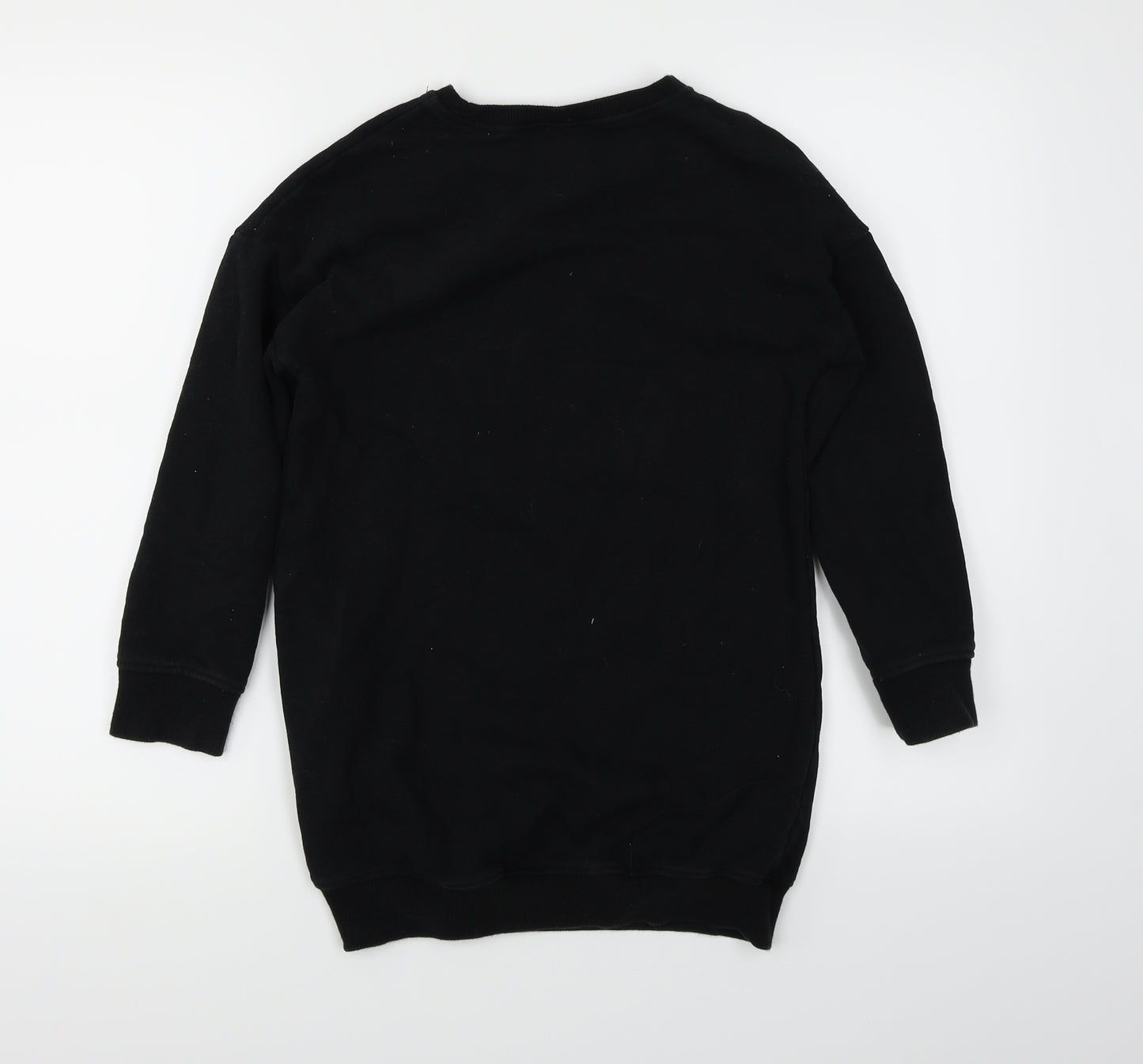 NEXT Girls Black   Jumper Dress  Size 10 Years