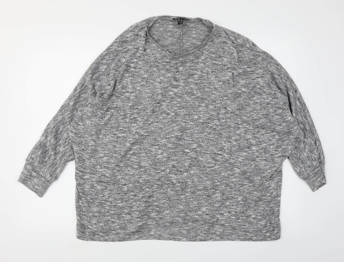 New Look Womens Grey   Pullover Jumper Size M