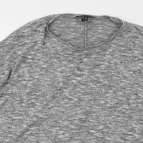 New Look Womens Grey   Pullover Jumper Size M
