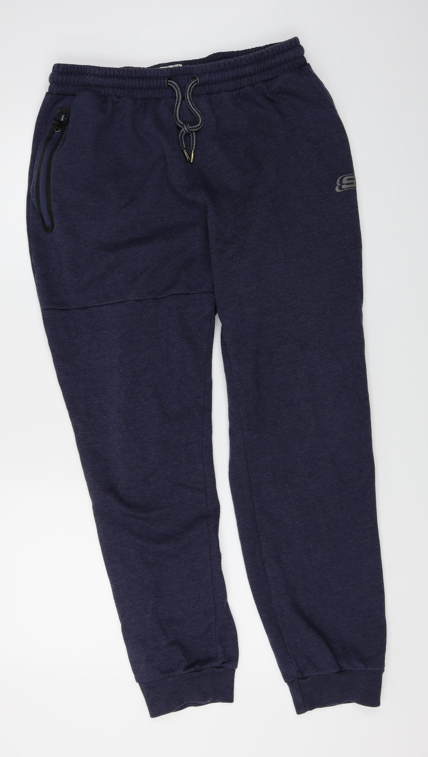 Skechers Womens Blue   Jogger Trousers Size XL L28 in