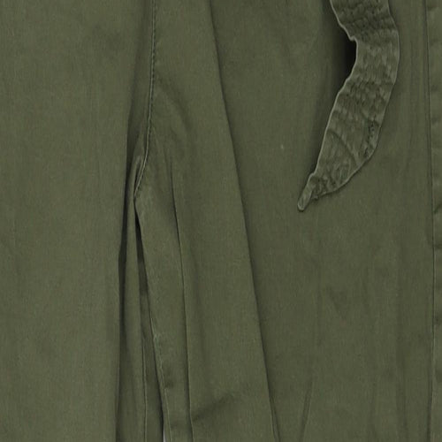 LOGG Womens Green   Cargo Trousers Size 4 L27 in