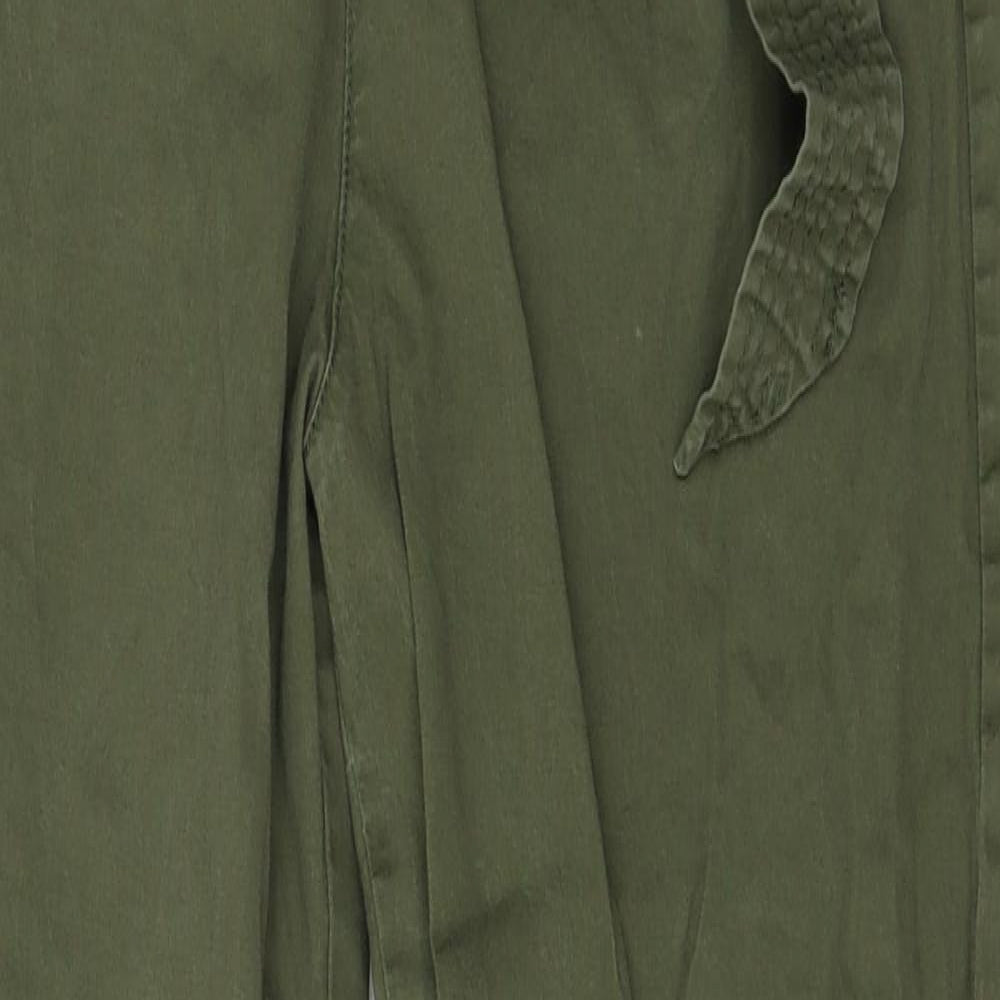 LOGG Womens Green   Cargo Trousers Size 4 L27 in