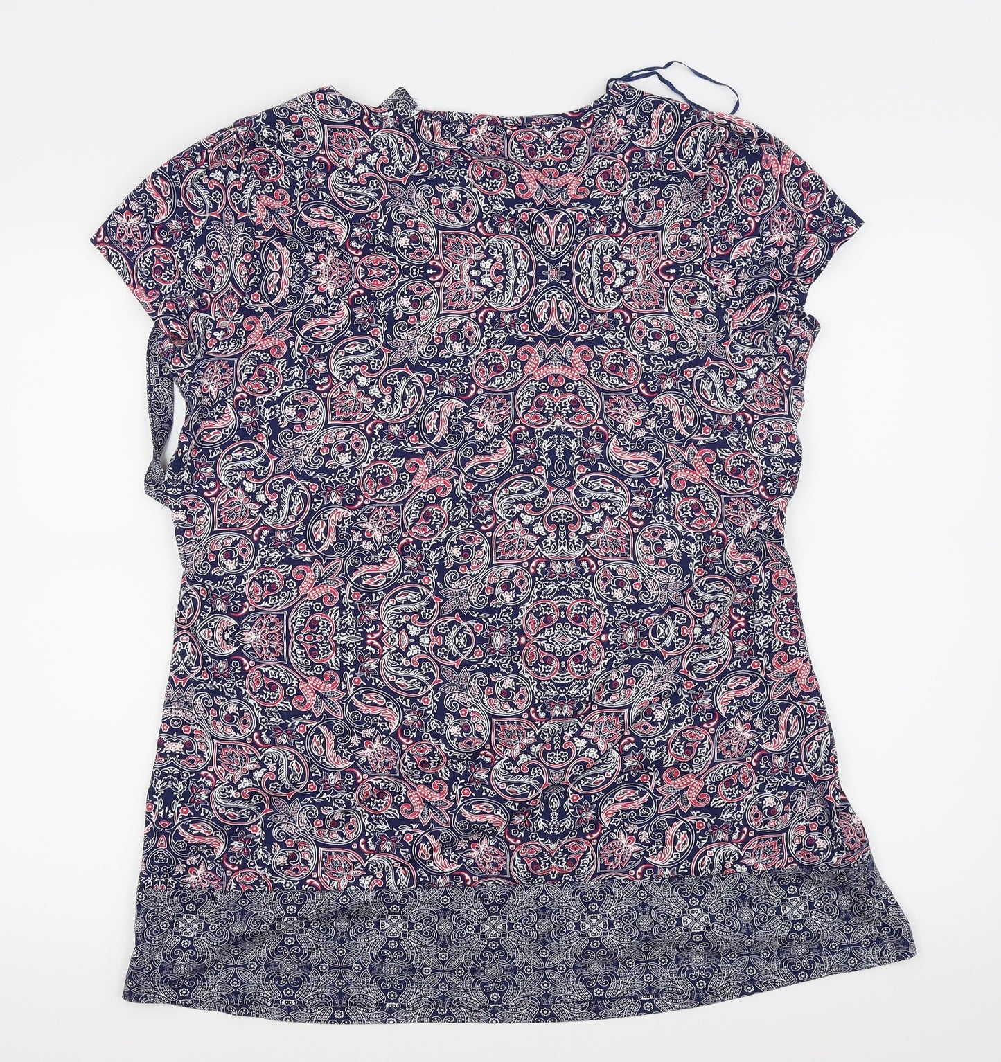 RJR.John Rocha Womens Blue   Basic T-Shirt Size 18