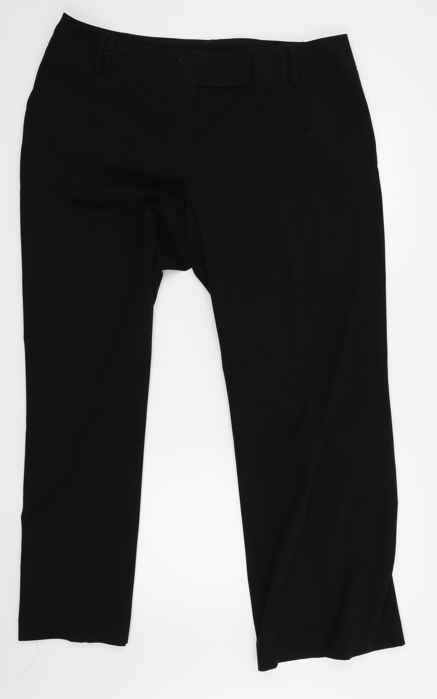 collection debenhams Womens Black   Trousers  Size 18 L28.5 in