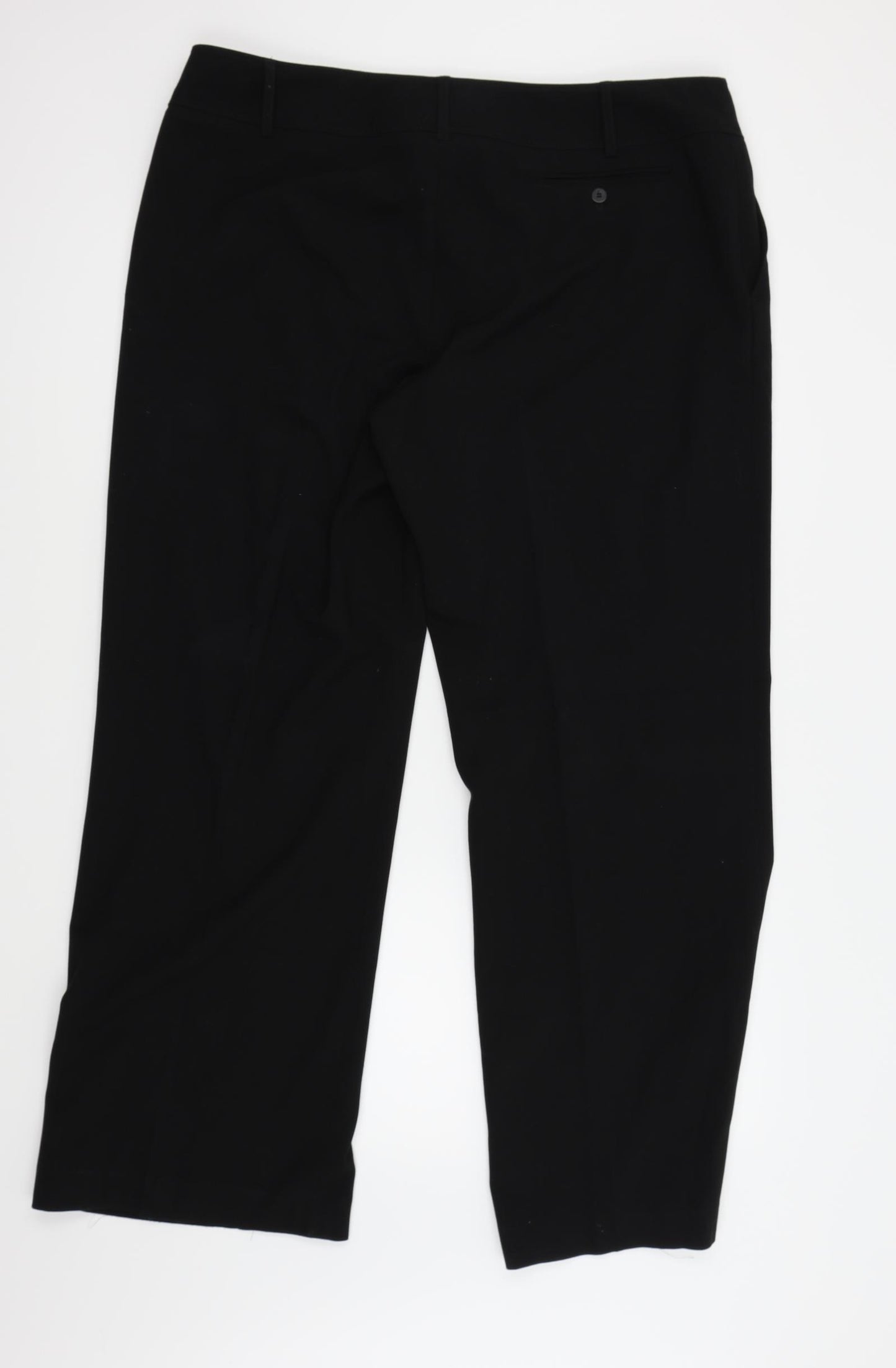 collection debenhams Womens Black   Trousers  Size 18 L28.5 in