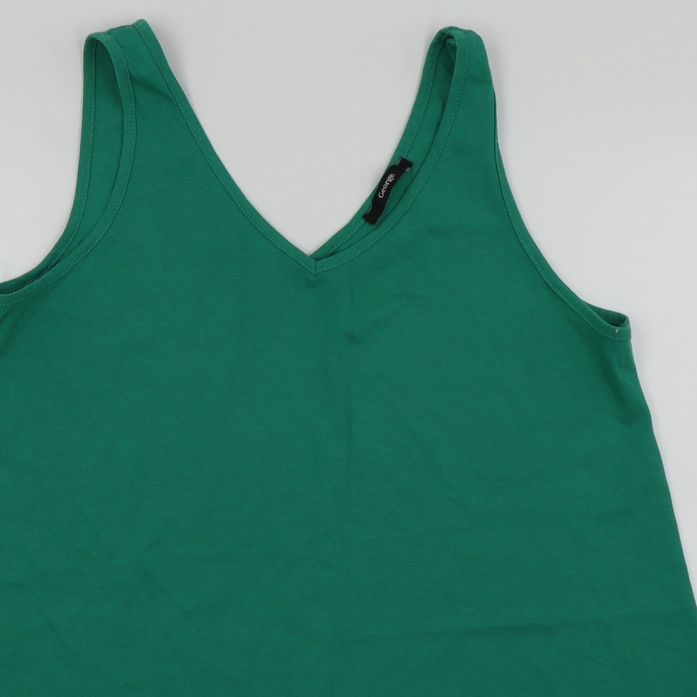 Asda George Womens Green   Camisole Tank Size 18