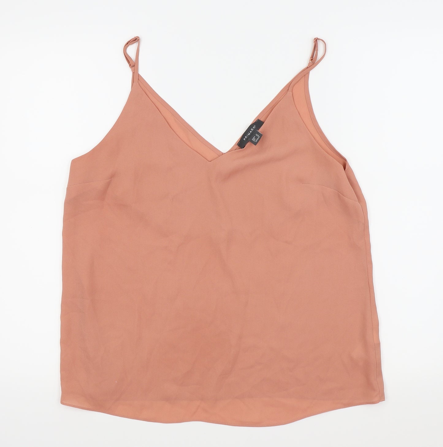 Primark Womens Beige   Camisole Tank Size 14