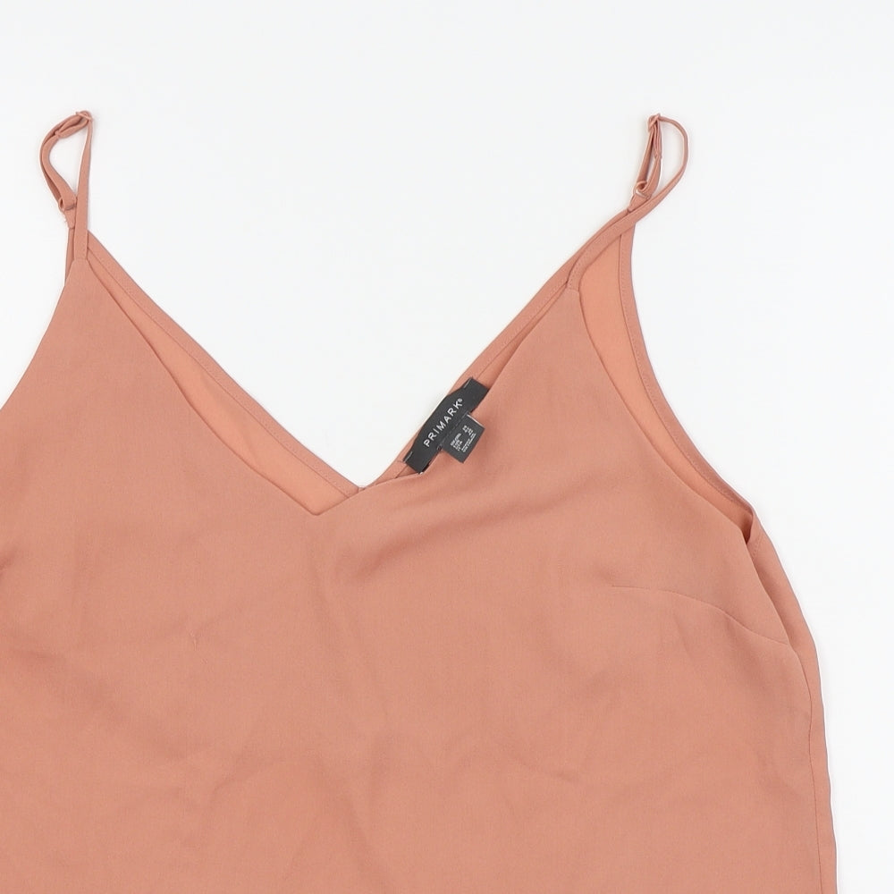 Primark Womens Beige   Camisole Tank Size 14
