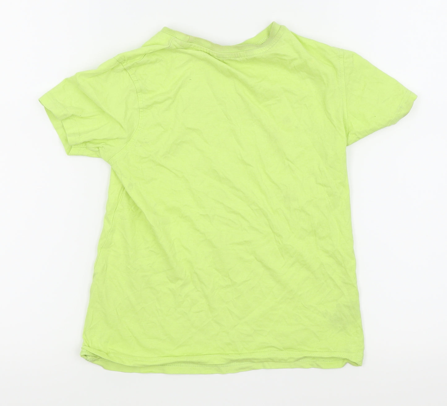 Asda George Boys Green   Basic T-Shirt Size 8-9 Years