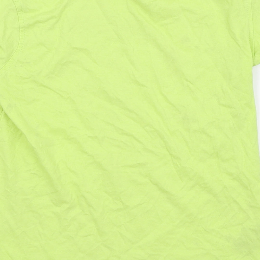 Asda George Boys Green   Basic T-Shirt Size 8-9 Years