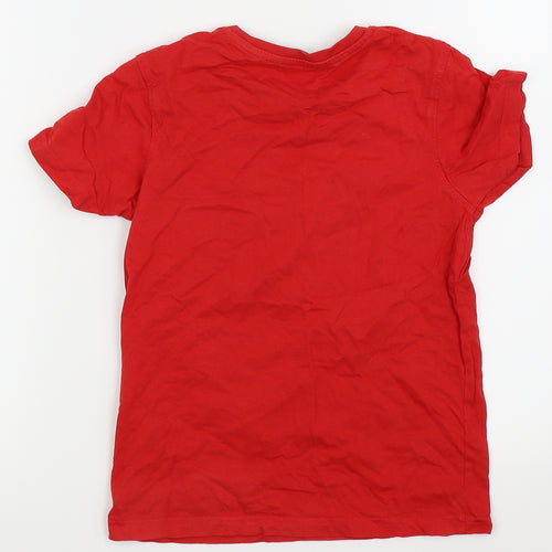 Asda George Boys Purple   Basic T-Shirt Size 3-4 Years