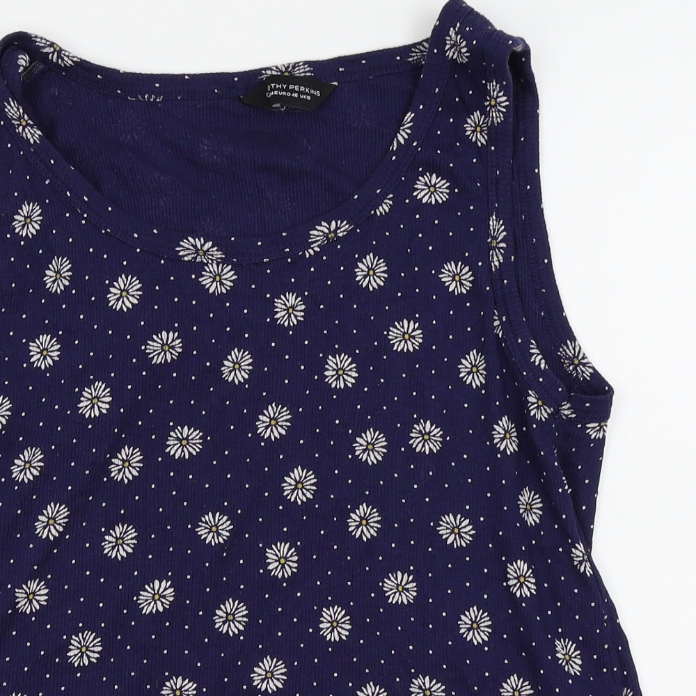Dorothy Perkins Womens Blue   Camisole Tank Size 18