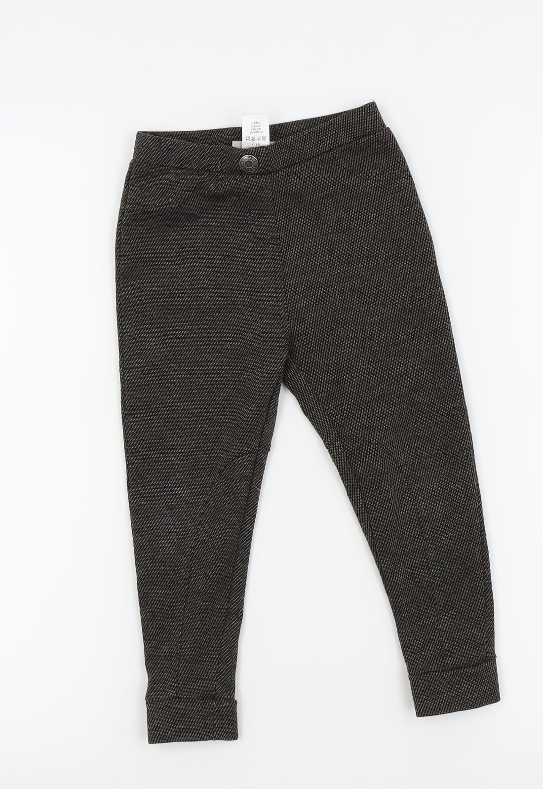 NEXT Girls Brown   Jegging Trousers Size 4 Years