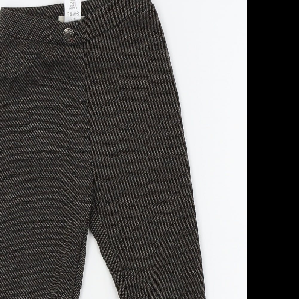 NEXT Girls Brown   Jegging Trousers Size 4 Years