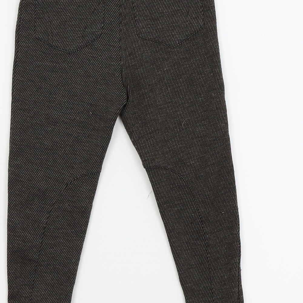 NEXT Girls Brown   Jegging Trousers Size 4 Years