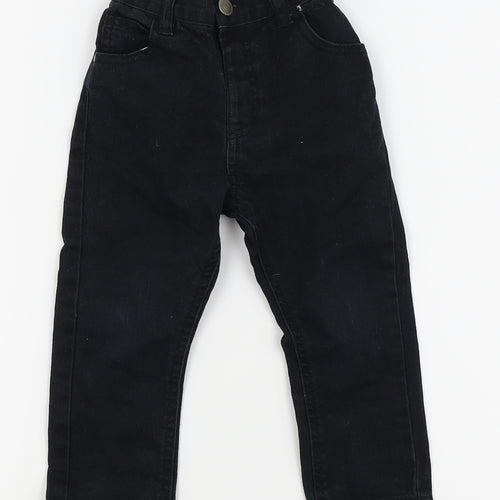 Asda George Boys Black   Skinny Jeans Size 2-3 Years