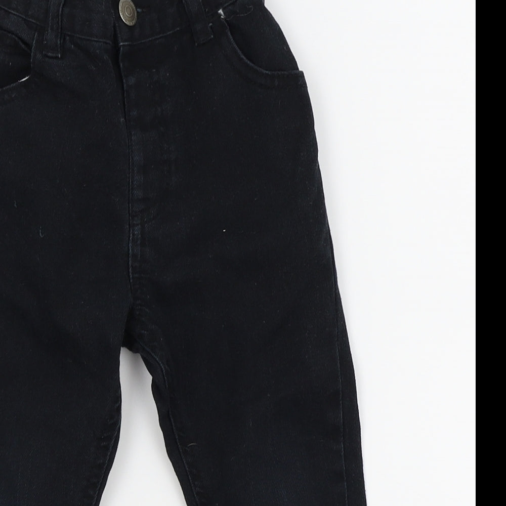 Asda George Boys Black   Skinny Jeans Size 2-3 Years