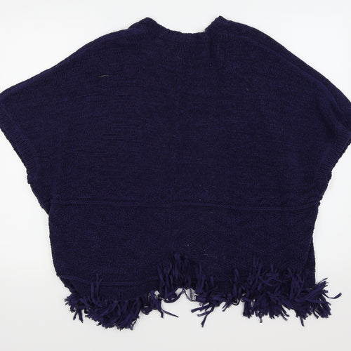 Wallis Womens Blue   Cardigan Jumper Size M