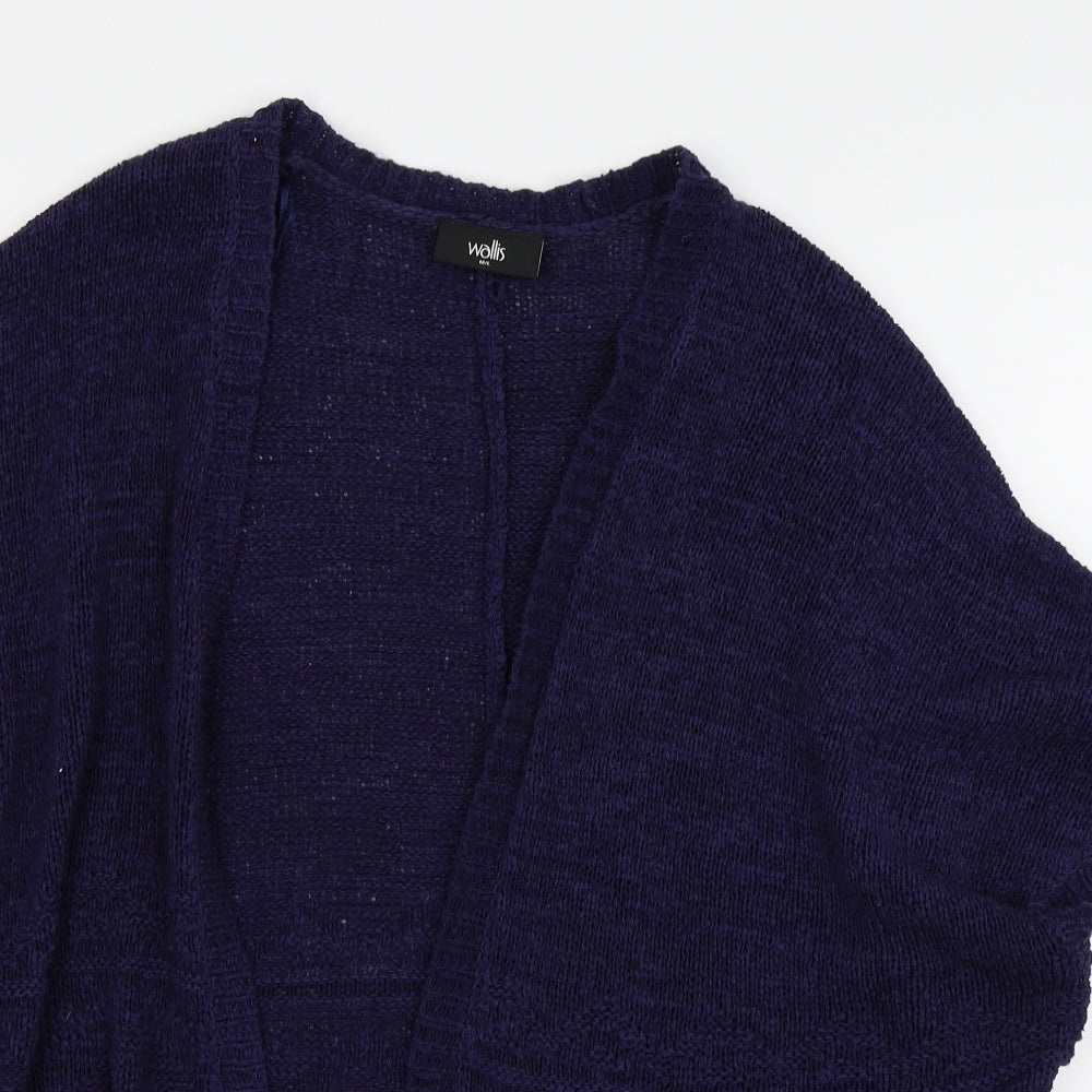 Wallis Womens Blue   Cardigan Jumper Size M