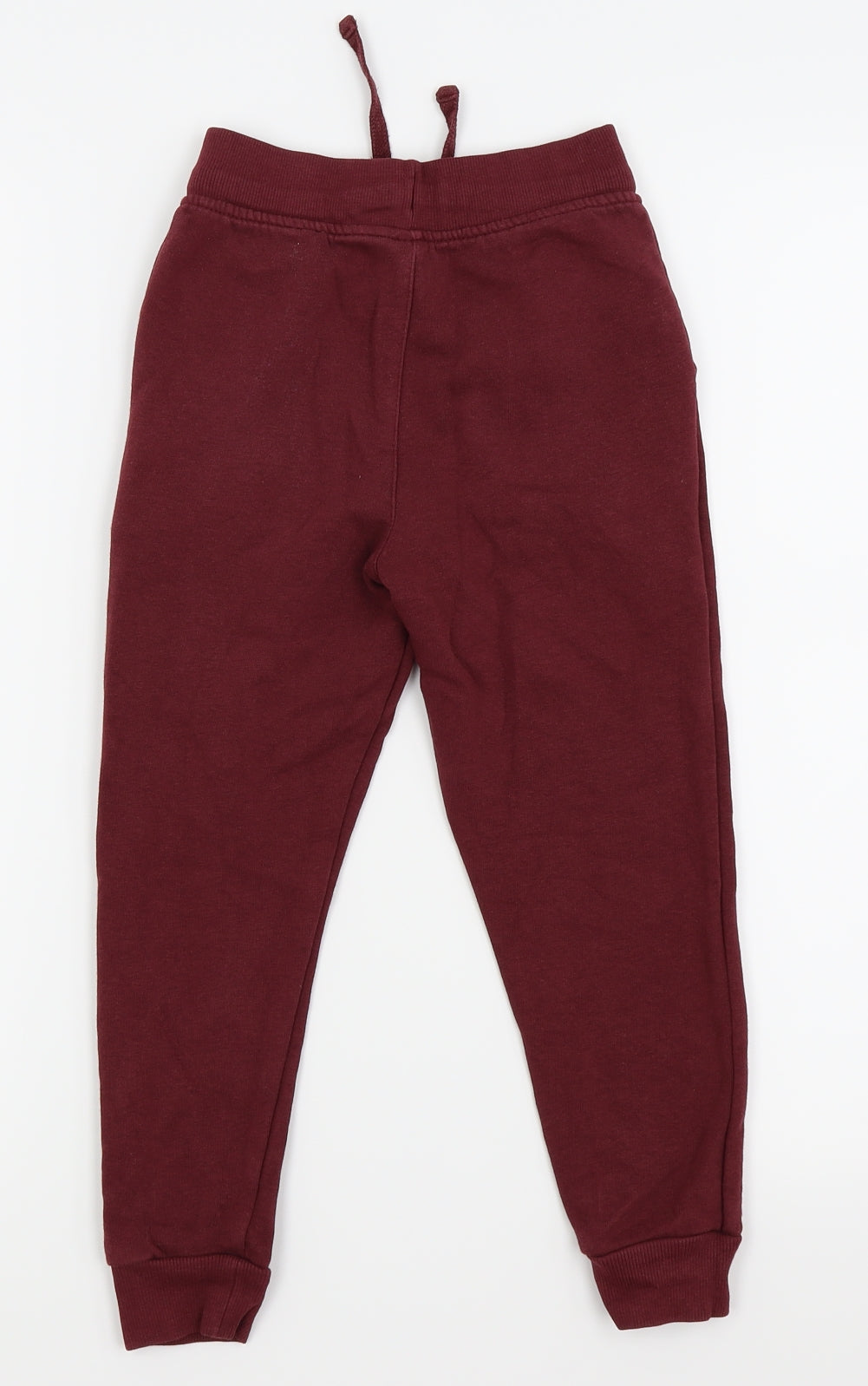 Asda George Boys Red   Jogger Trousers Size 5-6 Years
