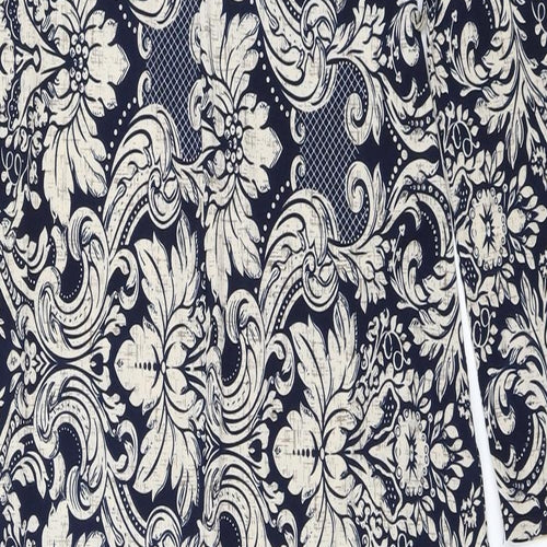 Izabel London Womens Blue Floral  Maxi  Size 8
