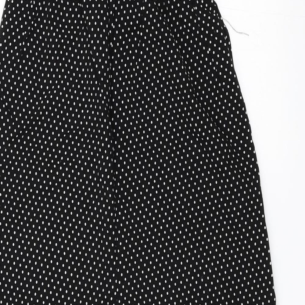 Atmosphere Womens Black Polka Dot  Jumpsuit One-Piece Size 10