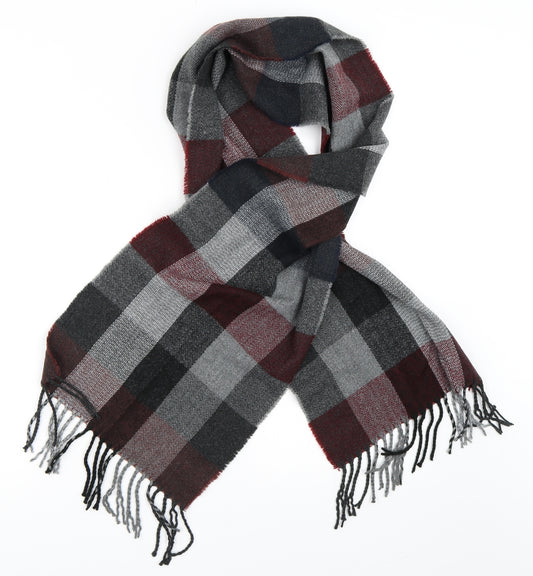 Front view of Cedarwood State men’s grey scarf one size