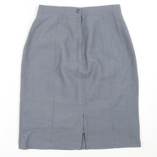 Perie London Womens Grey   Straight & Pencil Skirt Size 12