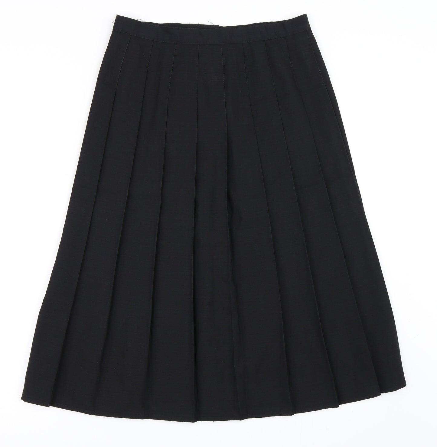 Preworn Womens Black   Flare Skirt Size 16